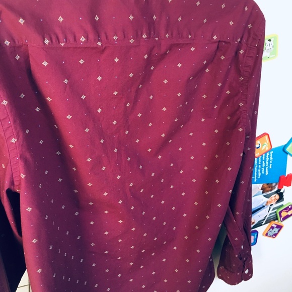 J Crew Mercantile Flex Button Front Shirt Slim - Picture 4 of 4